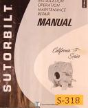 Sutorbilt-Sutorbilt, California F Series Blower, Install, Operations Maint & Repair Manual-California F Series-F-01